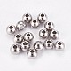 304 Stainless Steel Smooth Round Spacer Beads(STAS-M006-01B)-1