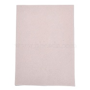 Jewelry Flocking Cloth, Self-adhesive Fabric, Misty Rose, 40x28.9~29cm(TOOL-WH0143-78S)