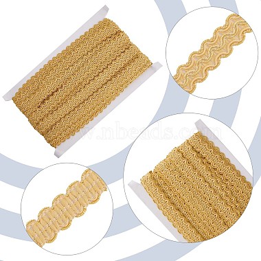Polyester Wavy Lace Ribbons(OCOR-WH0082-21B)-6