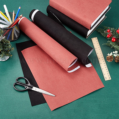 2 Sheets 2 Colors Faux Suede Book Covers(DIY-CP0011-10B)-4