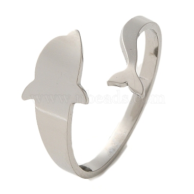 Dolphin 304 Stainless Steel Finger Rings