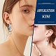 24Pcs Plastic Clip-on Earring Findings(KY-YW0002-33)-6