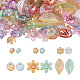 Transparente Perlenkappen im Craftdady-Stil 300 Stück 6 aus Acryl(TACR-CD0001-03)-2
