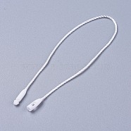 Polyester Cable Ties, Tie Wraps, Zip Ties, White, 203x1mm, about 1000pcs/bag(FIND-WH0051-87C)