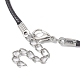 Tiger Eye Necklaces(NJEW-MZ00027-03)-5