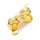 Rack Plating Brass Brooch Finding(FIND-C038-02G)-2