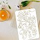 Large Plastic Reusable Drawing Painting Stencils Templates(DIY-WH0202-450)-3