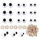200 Sets 3 Styles Plastic Safety Eyes(DIY-GO0001-08)-1
