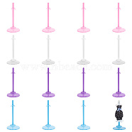 16 Sets 4 Colors Plastic Doll Stand Support Frame, for Toy Doll Accessories, Mixed Color, 75x100x215mm, 4 sets/color(DIY-DR0001-07)