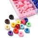 375Pcs 15 Colors Opaque Plastic Beads(KY-FS0001-15)-4