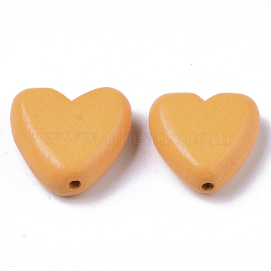 Painted Natural Wood Beads(WOOD-R265-08)-2