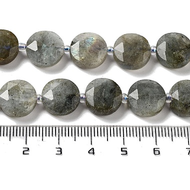 Natural Labradorite Beads Strands(G-NH0004-001)-5