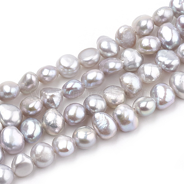 5mm Thistle Two Sides Polished Pearl Beads