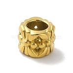 304 Stainless Steel Beads, Column, Golden, 5.5x7mm, Hole: 4mm(STAS-Z058-03G-09)