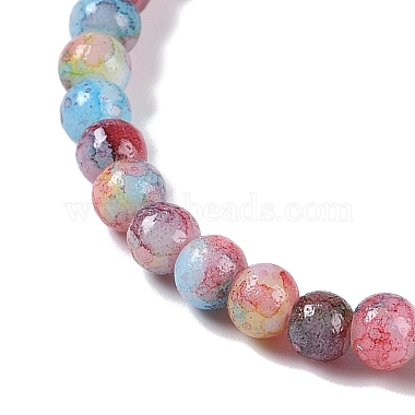 ensembles de bracelets extensibles en perles de verre bohème(QN1212-1)-3