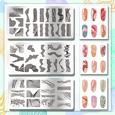 Stainless Steel DIY Nail Art Templates(MRMJ-WH0092-030)-3