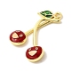 Brass Enamel Pendants(KK-F929-08G)-2