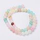 Natural Colorful Green Jade Beads Strands(X-G-G757-01-4mm)-2