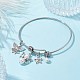 304 Stainless Steel Expandable Bangle(BJEW-JB10007)-2
