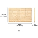 Rectangle Wood Bracelet Design Boards(TOOL-YWC0003-06)-4