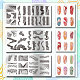 Stainless Steel DIY Nail Art Templates(MRMJ-WH0092-030)-3