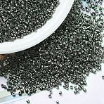 MIYUKI Delica Beads, Cylinder, Japanese Seed Beads, 11/0, Galvanized Dyed, (DB0457) Galvanized Dark Steel Green, 1.3x1.6mm, Hole: 0.8mm, about 100000pcs/500g(SEED-MY11-DB0457)