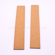 Cork Self-adhesive Tape, DIY Accessories, Rectangle, Camel, 31.5x5.15x0.6cm(DIY-WH0195-32)