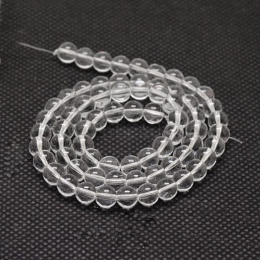 Imiter autrichien verre de cristal rondes chapelets de perles(GLAA-F030-10mm-01)-2