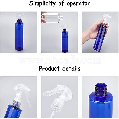 PET Plastic Trigger Spray Bottles(AJEW-BC0006-02)-4