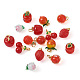 16Pcs 8 Style Handmade Lampwork Pendants(LAMP-SW0001-01)-3