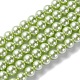 Eco-Friendly Dyed  Glass Pearl Round Bead Strands(HY-A002-8mm-RB065)-1