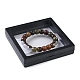 bracelet extensible en perles de bois de bodhi pour femme(BJEW-YW0001-04B)-6