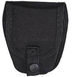 Nylon Waist Bag, Handcuff Waist Sheath, Black, 12.8x11.1x3.7cm(AJEW-WH0314-269)