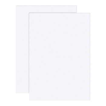 Silicone Single Side Board, with Adhesive Back, Rectangle, White, 30x21x0.1cm