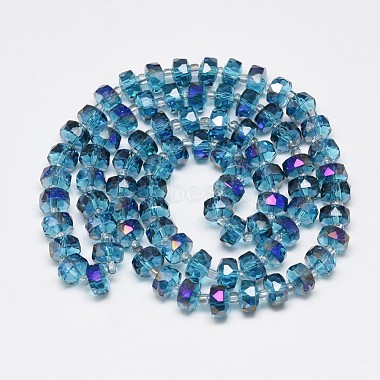 Electroplate Glass Beads Strands(EGLA-Q083-10mm-A02)-2