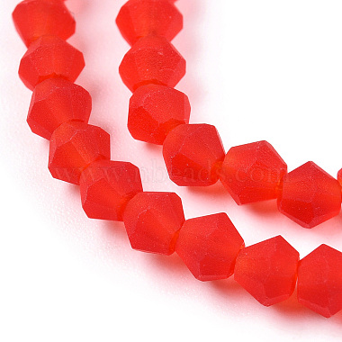 Imitate Austrian Crystal Frosted Glass Beads Strands(GLAA-F029-TM3mm-B31)-3