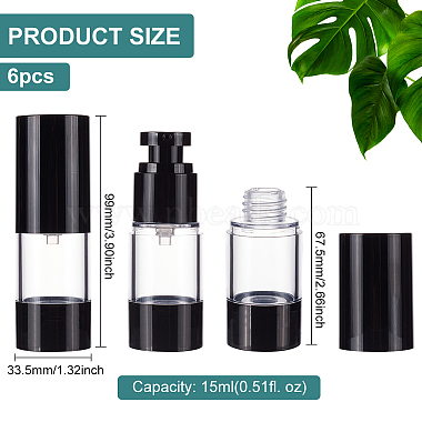 Empty Portable Plastic Airless Pump Bottles(MRMJ-WH0075-67A)-2