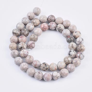Natural Medicinal Beads Strands(G-F353-8mm)-4