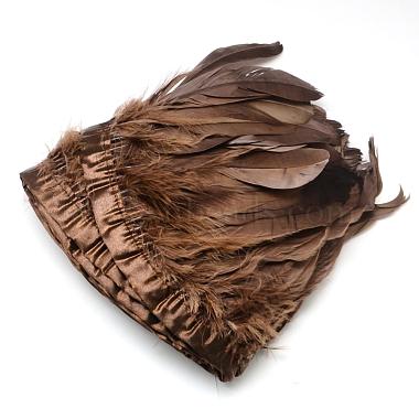 Accessoires de costume en tissu de plumes d'oie à la mode(FIND-Q040-05M)-2