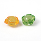 Mixed Color Transparent Faceted Flower Acrylic Beads(X-TACR-S104-M)-5