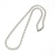 304 Stainless Steel Curb Chain/Twisted Chain Necklace Making(X-STAS-A028-N122P)-1