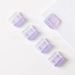 Plastic Clips, Bookmark Marking Clip for Paper Document, School Office Supplies, Plum, 20x15mm(PW-WG95729-06)