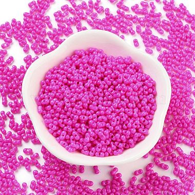 Baking Paint Glass Seed Beads(SEED-A033-05H)-2