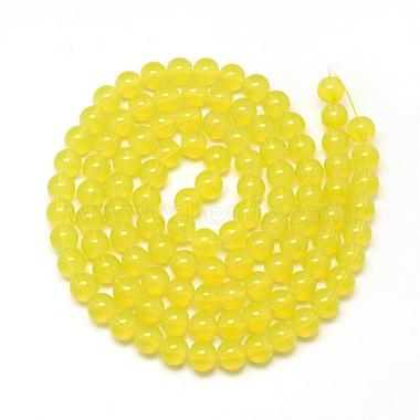 Chapelets de perles en verre peint(DGLA-Q023-8mm-DB10)-2