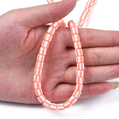 Handmade Polymer Clay Bead Strands(CLAY-T020-12G)-6