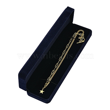 Velvet Jewelry Necklace Box(CON-YW0001-58)-4