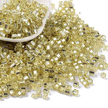 Pale Goldenrod Glass Beads