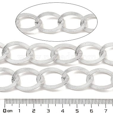 Aluminium Texture Curb Chains(CHA-C002-07P)-3