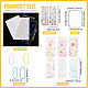 Benecreat diy kit para hacer llaveros con funda para tarjeta fotográfica rectangular(FIND-BC0003-75)-2