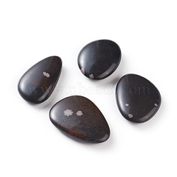 Natural Coffee Jasper Beads, No Hole/Undrilled, Nuggets, 35~50x23~40x9~12mm(G-G774-24)